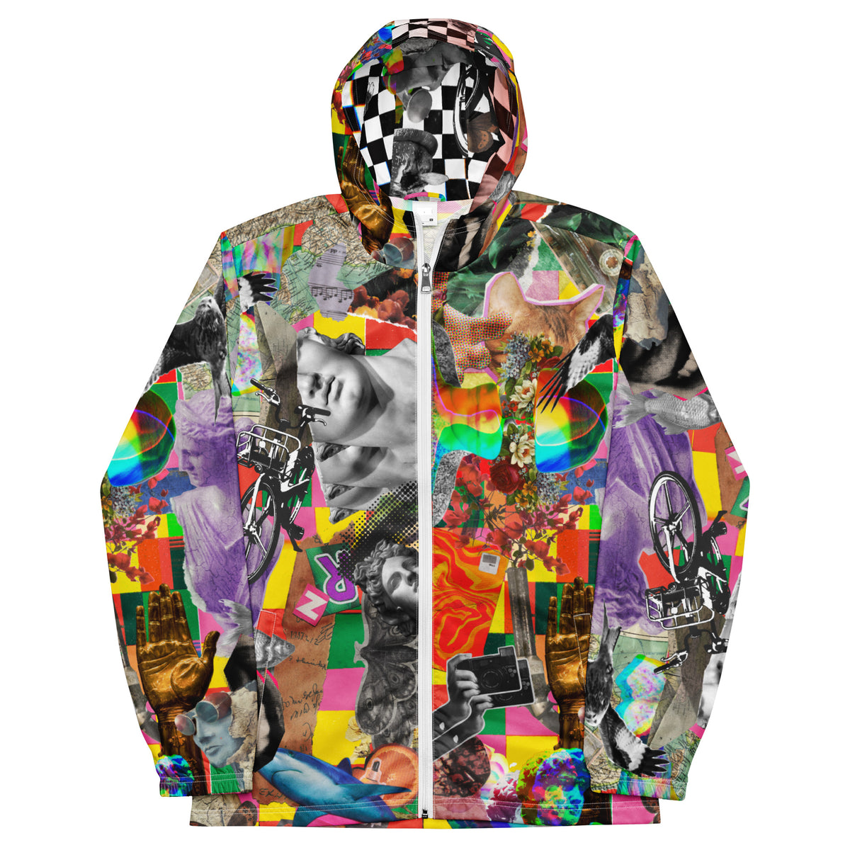 U TURN Unisex Windbreaker