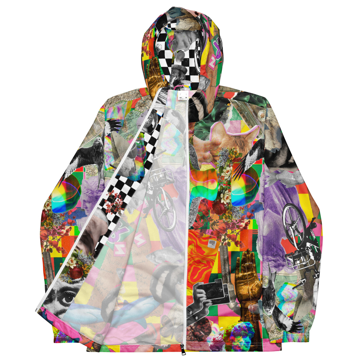 U TURN Unisex Windbreaker