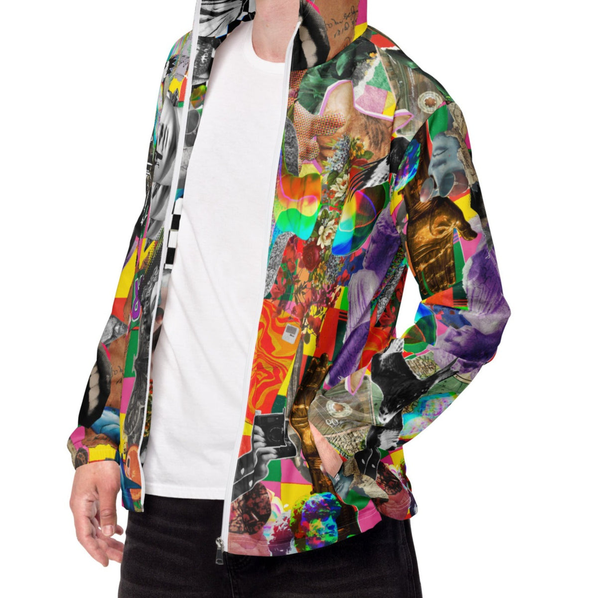U TURN Unisex Windbreaker