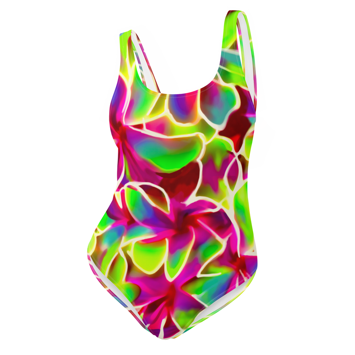Glow Petals One-Piece Swimsuit