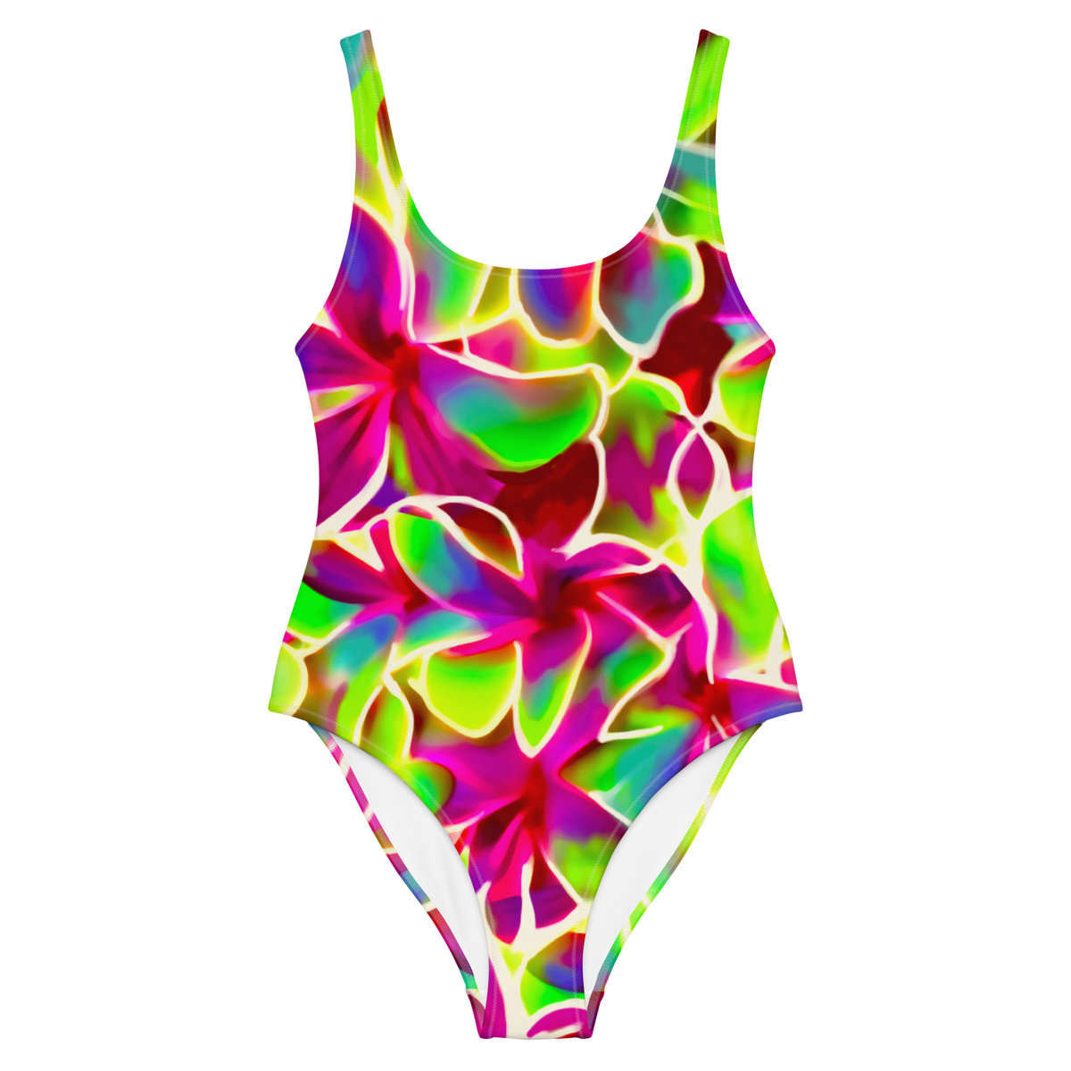 Glow Petals One-Piece Swimsuit