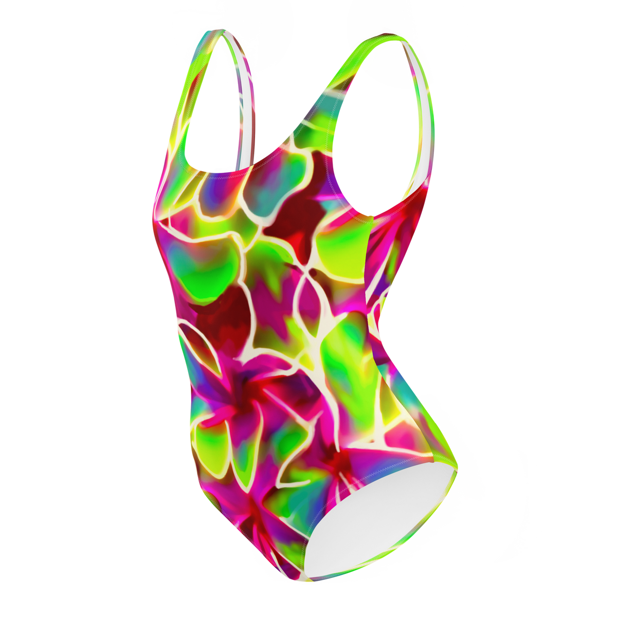 Glow Petals One-Piece Swimsuit