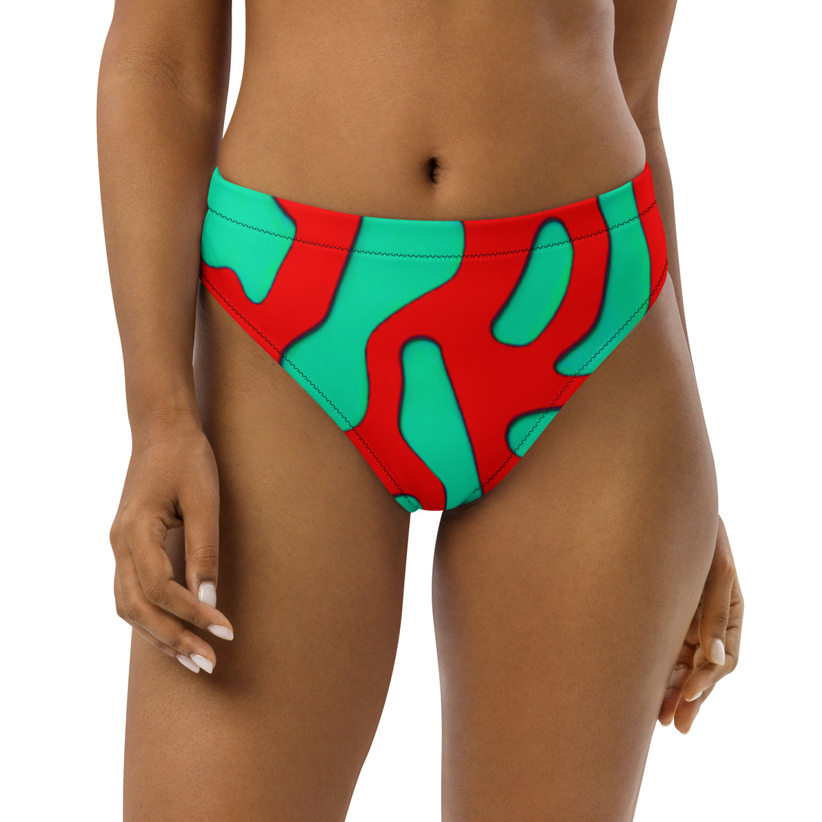 Rimose high-waisted bikini bottom