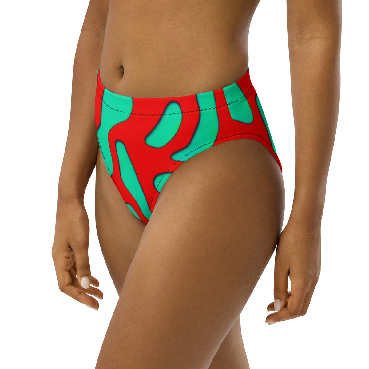 Rimose high-waisted bikini bottom