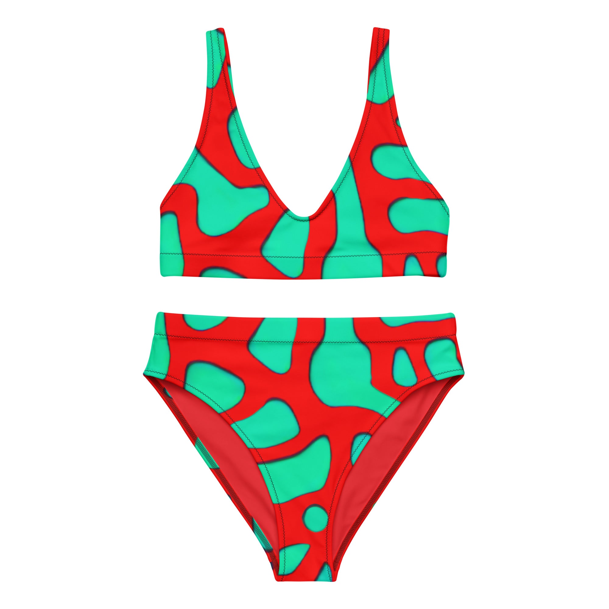 Rimose high-waisted bikini – Fayah Athletics - Main Image