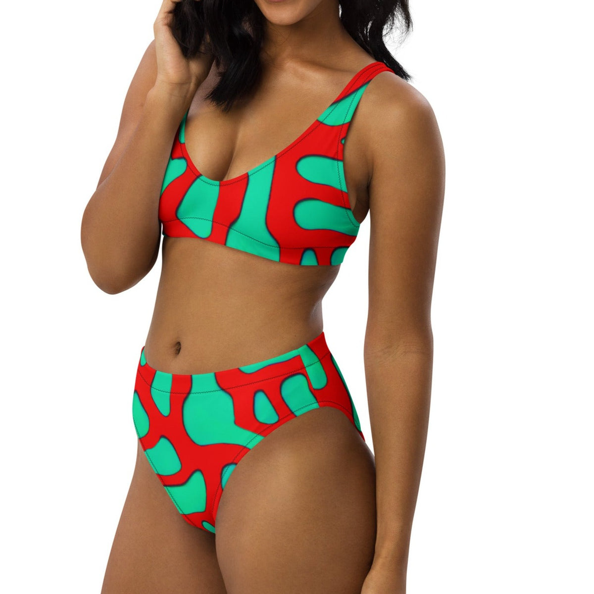 Rimose high-waisted bikini