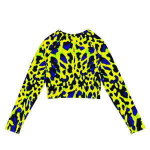 Wild Story long-sleeve crop