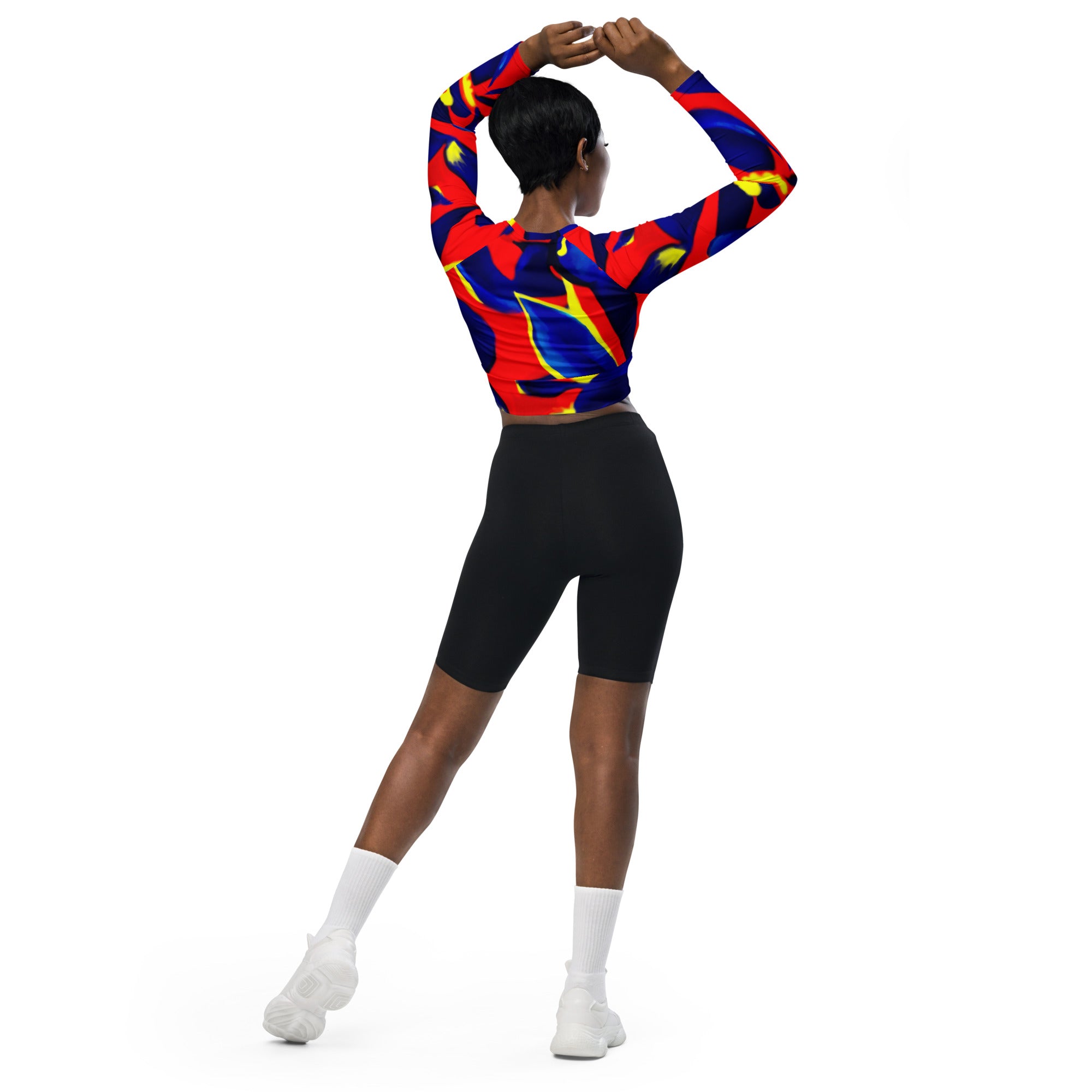 Ruby long-sleeve crop