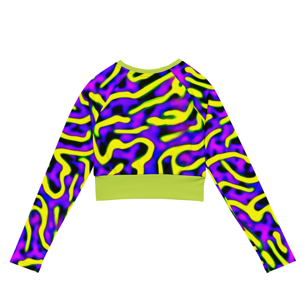 Quantum long-sleeve crop