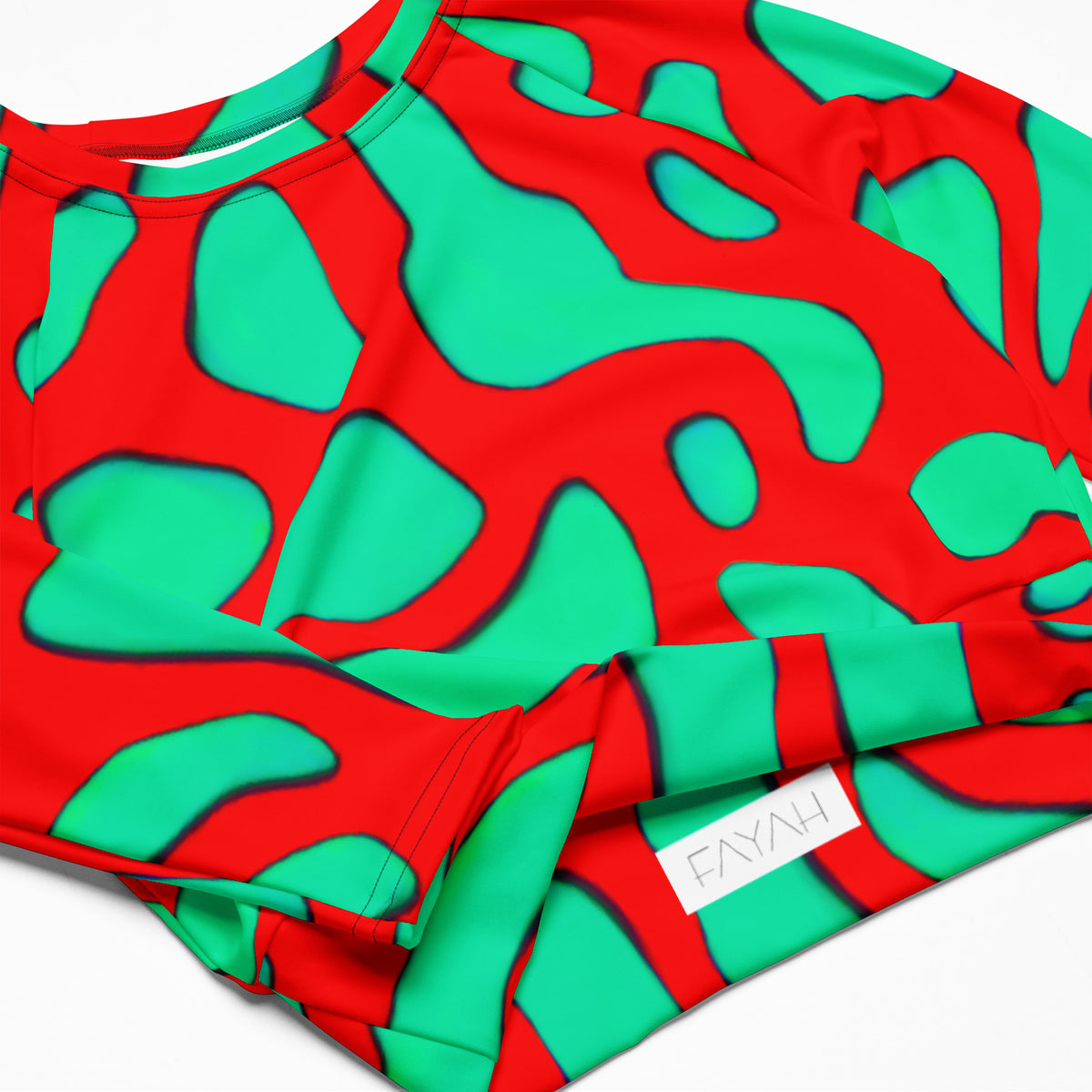 Rimose long-sleeve crop
