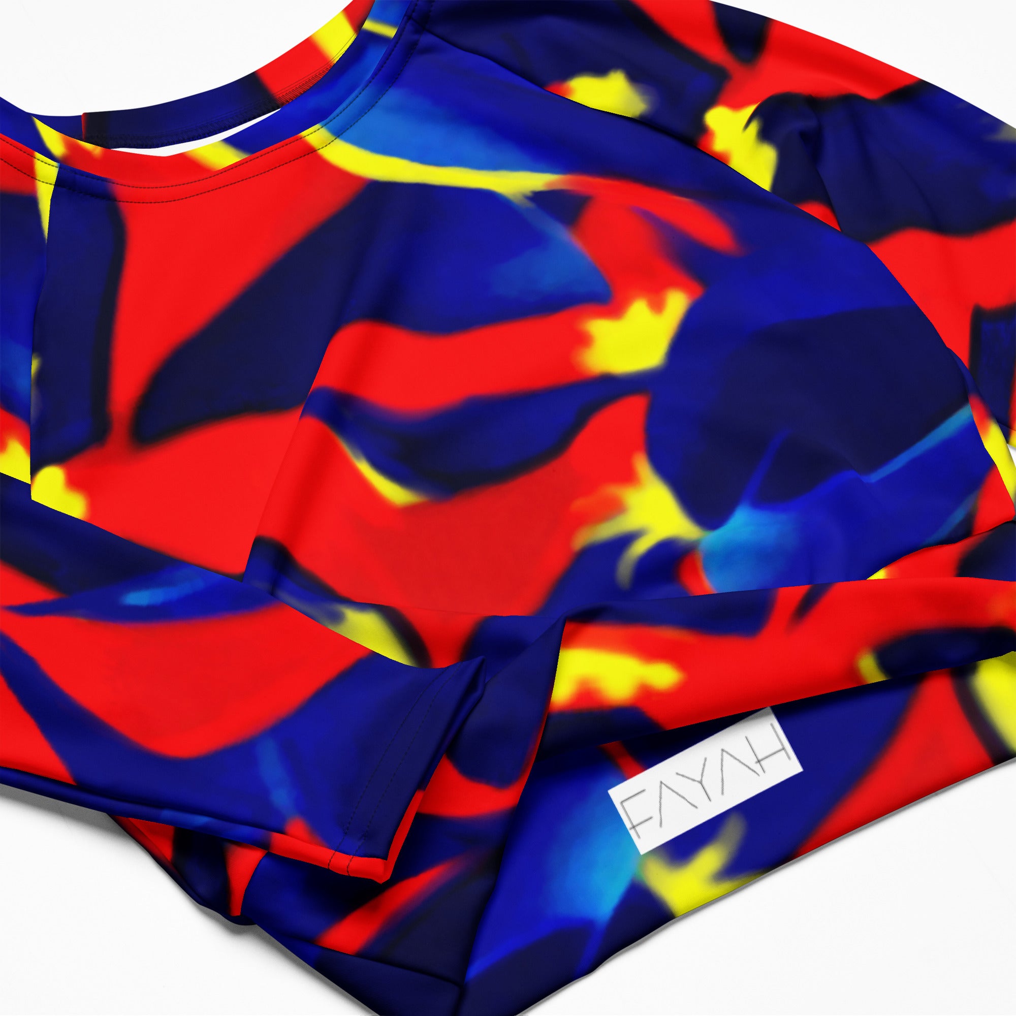 Ruby long-sleeve crop