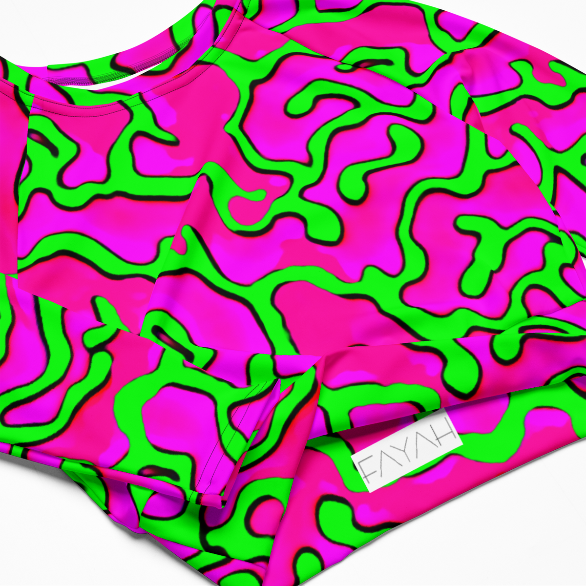 Rebound long-sleeve crop