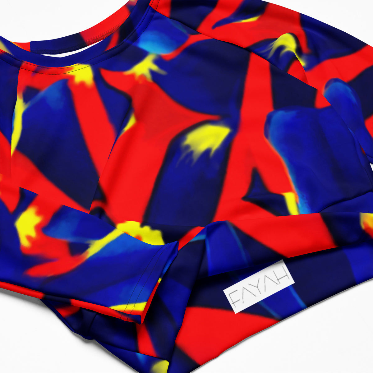 Ruby long-sleeve crop