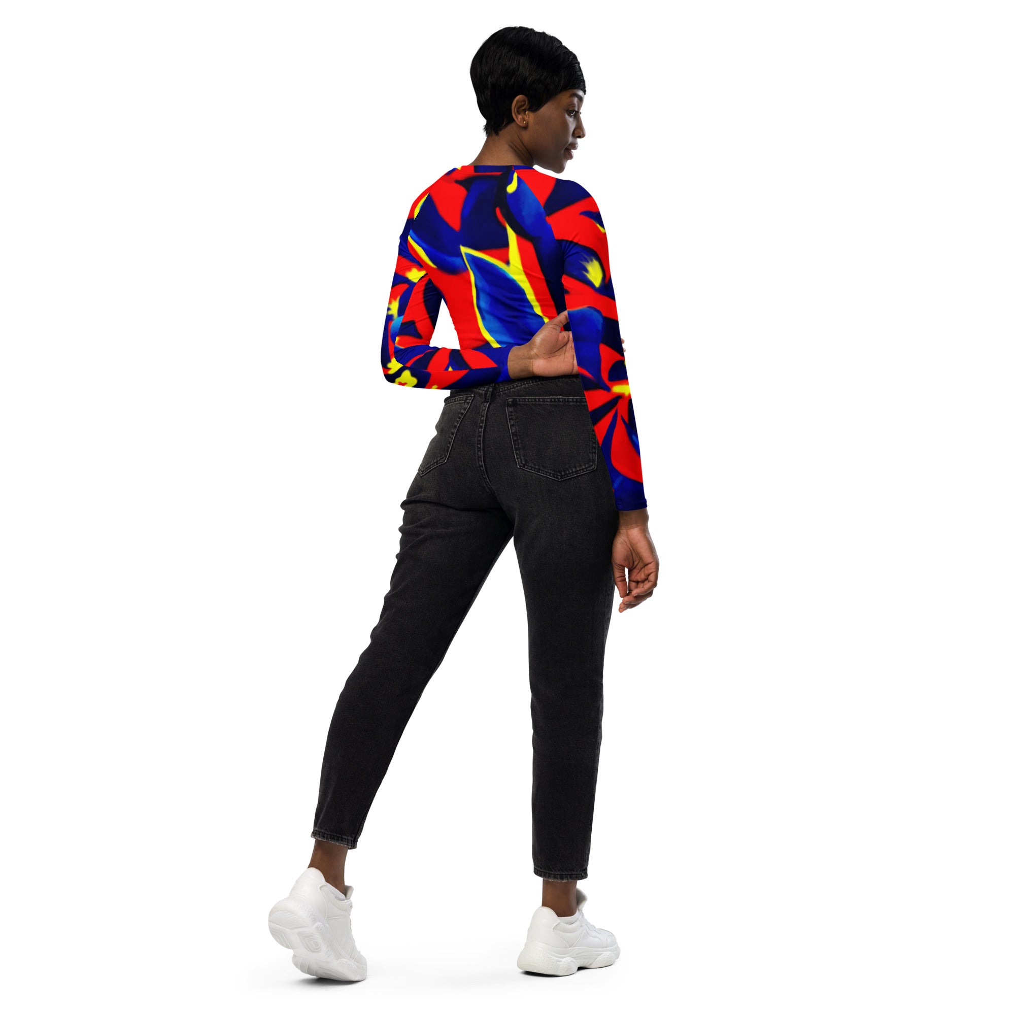 Ruby long-sleeve crop