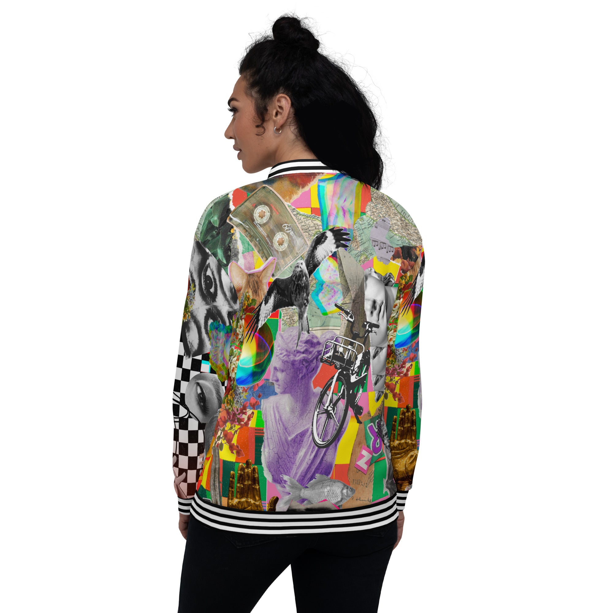 Stratified Unisex Bomber Jacket
