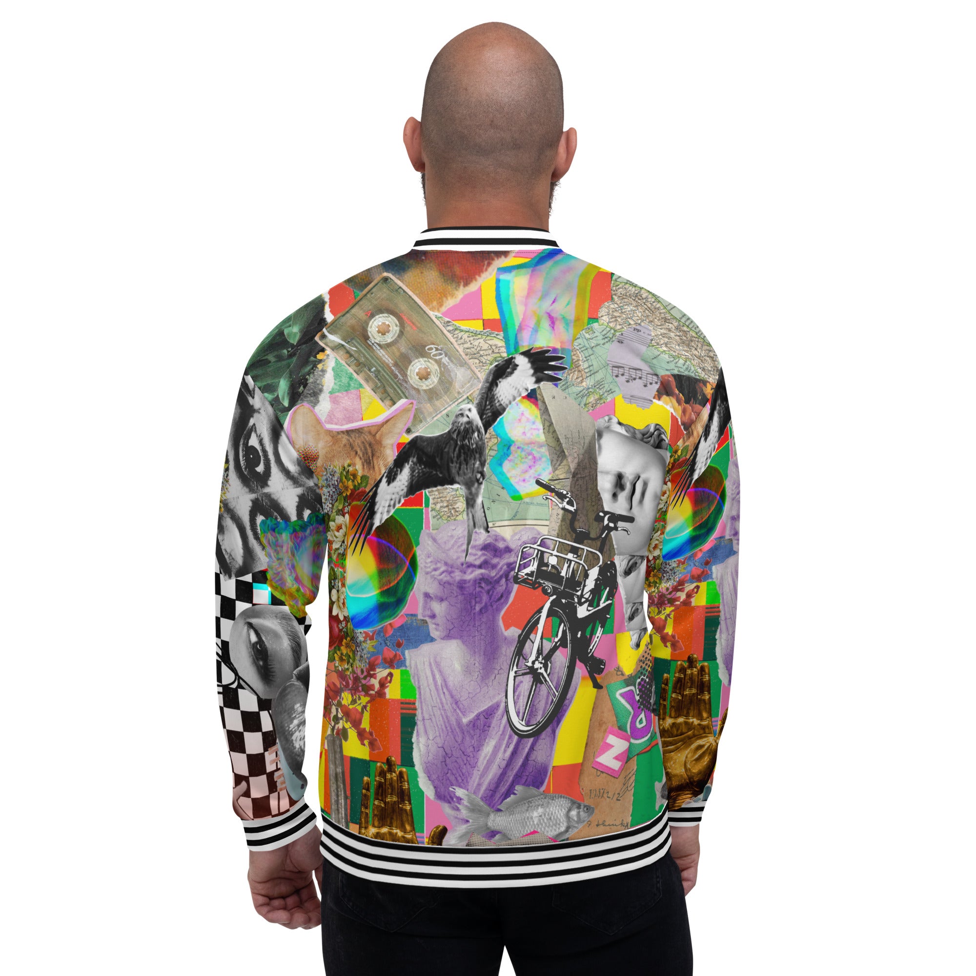 Stratified Unisex Bomber Jacket