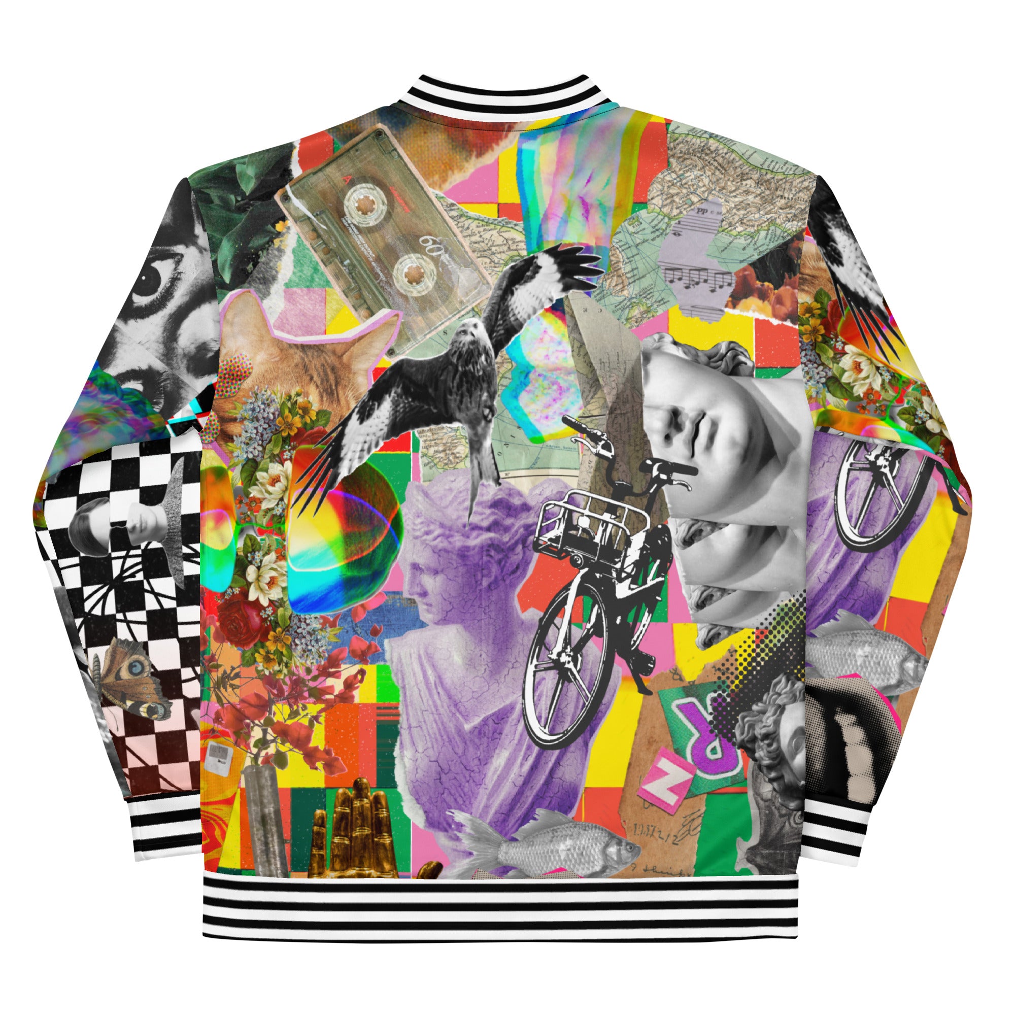 Stratified Unisex Bomber Jacket