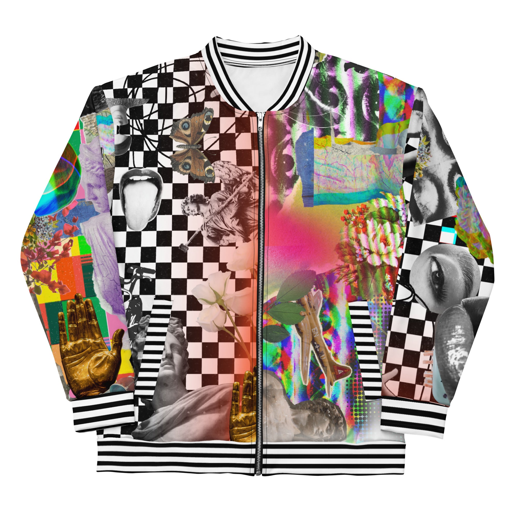 Stratified Unisex Bomber Jacket