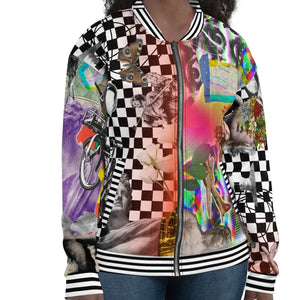 Stratified Unisex Bomber Jacket