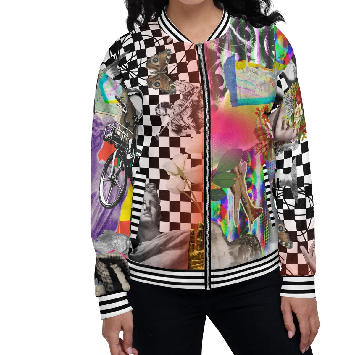 Stratified Unisex Bomber Jacket