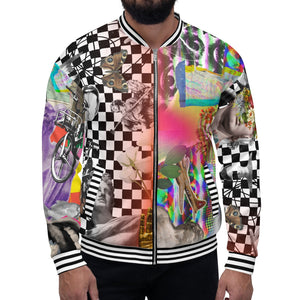 Stratified Unisex Bomber Jacket