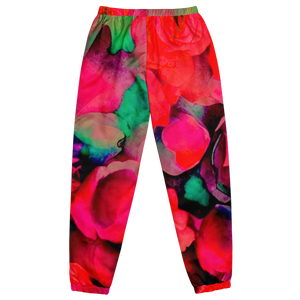 Rosy Watercolor unisex fit track pant (size down for a tighter fit)