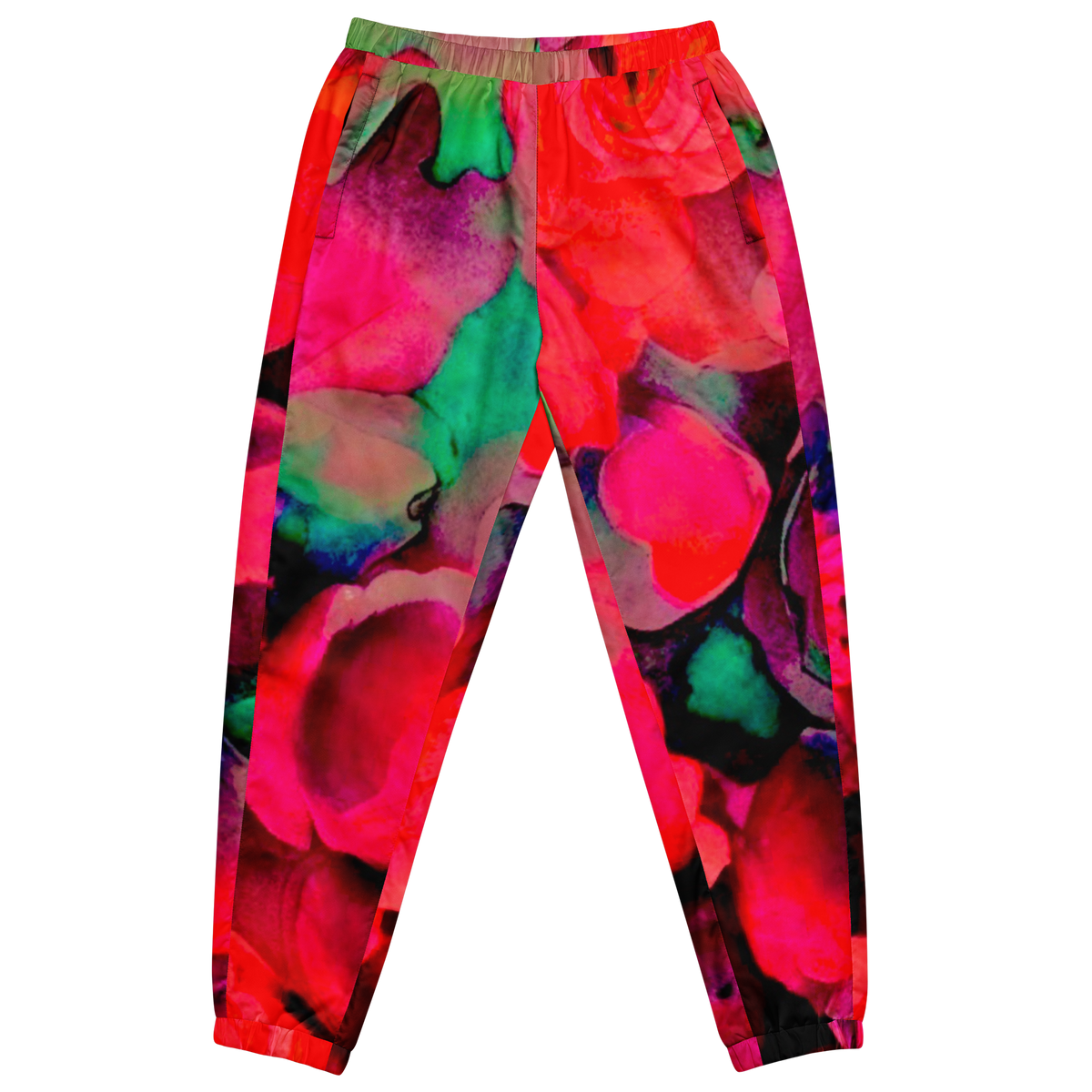Rosy Watercolor unisex fit track pant (size down for a tighter fit)