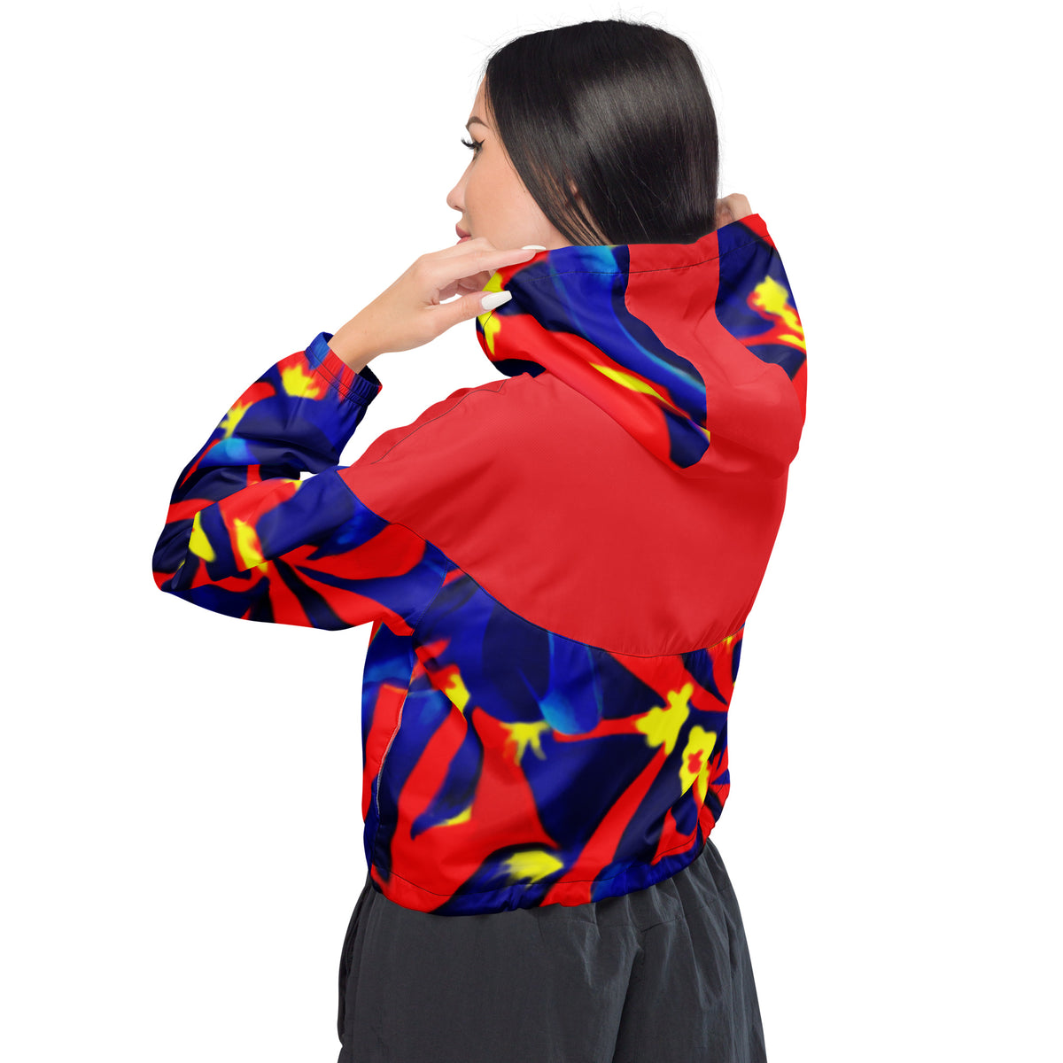Ruby cropped windbreaker