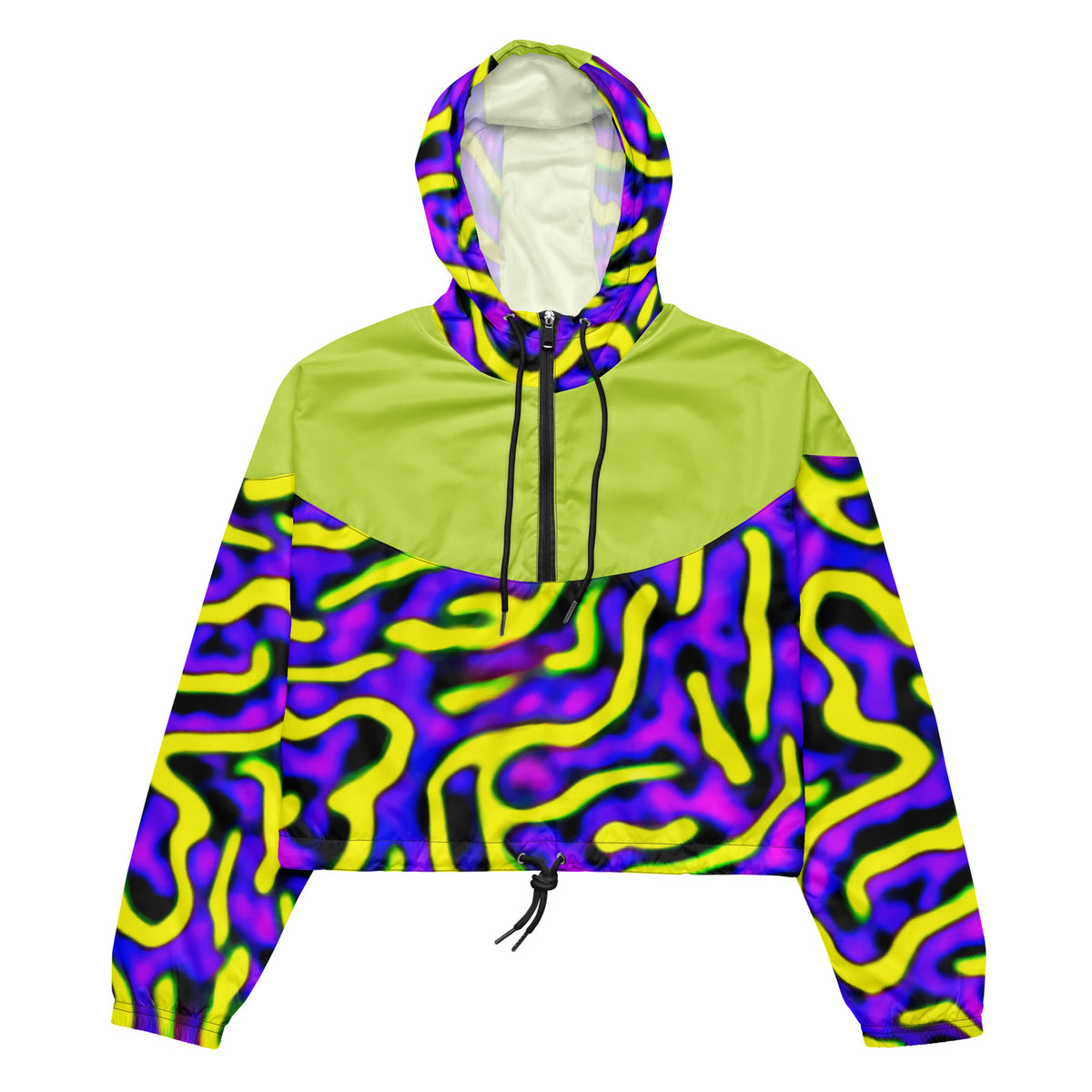 Quantum cropped windbreaker