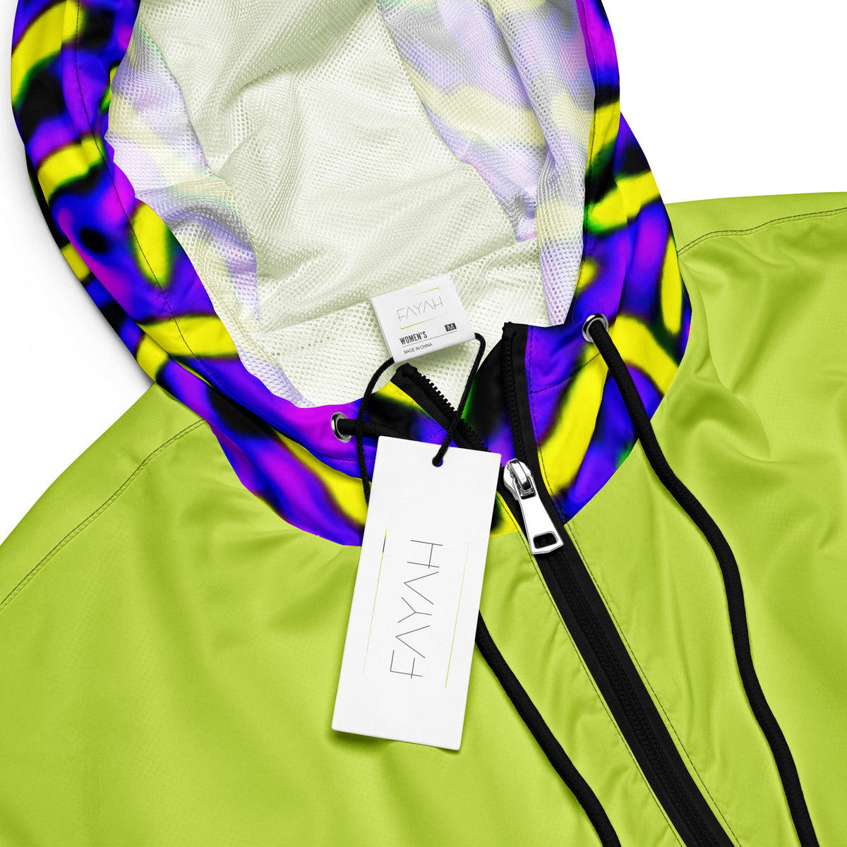 Quantum cropped windbreaker