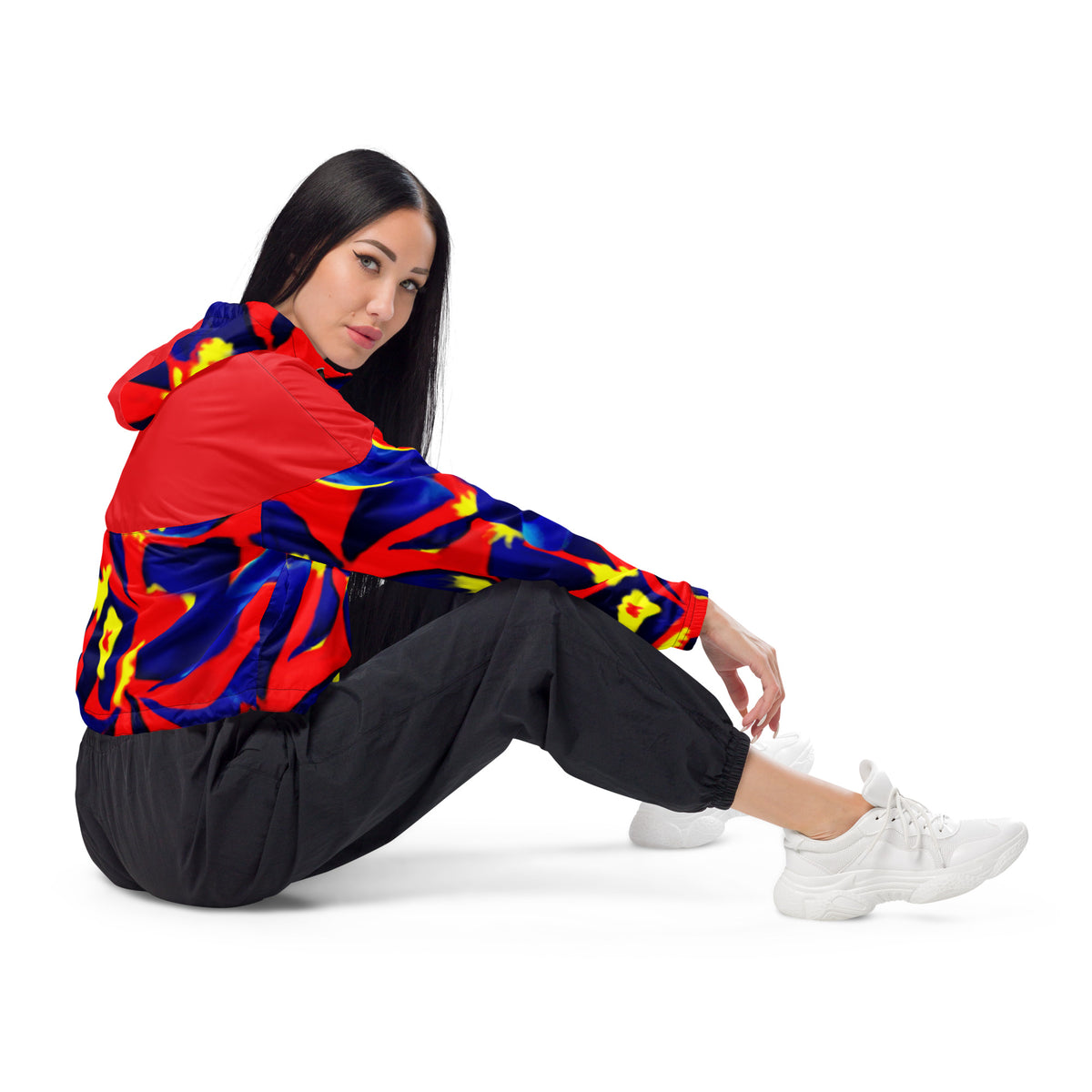Ruby cropped windbreaker