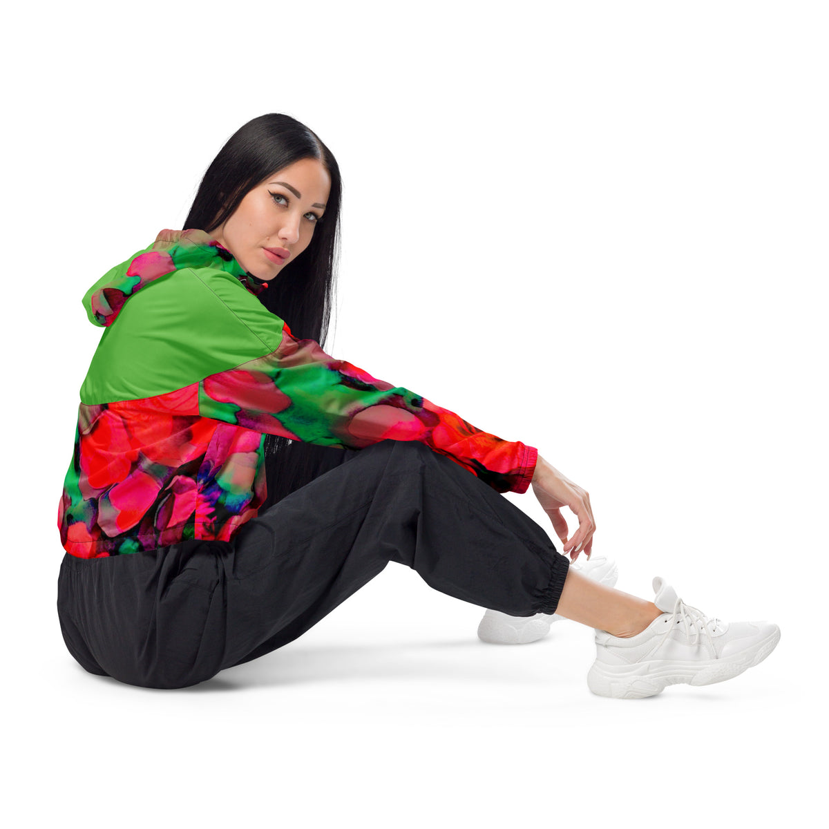 Rosy Women’s cropped windbreaker