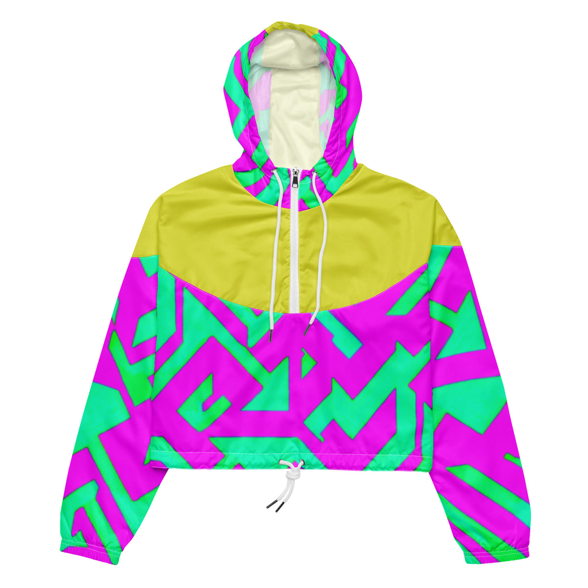 Stride cropped windbreaker