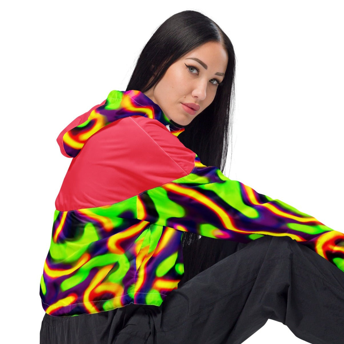 Atomic Women’s cropped windbreaker