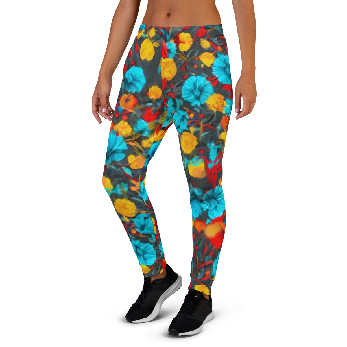 Flaxen Floral  Joggers