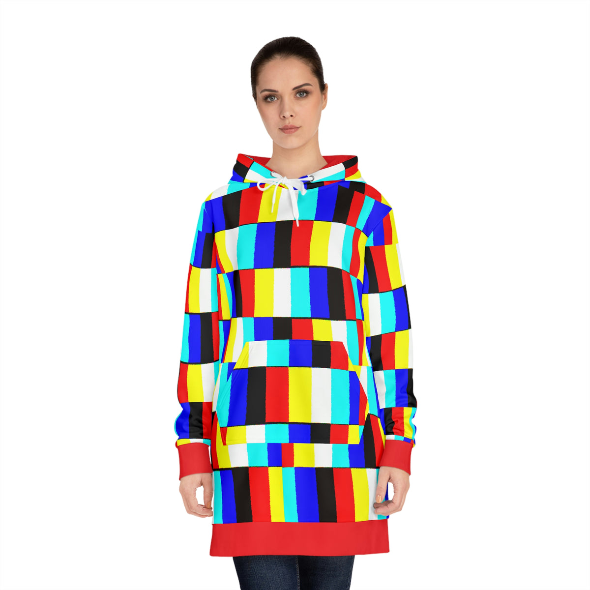 GLITCH Hoodie Dress