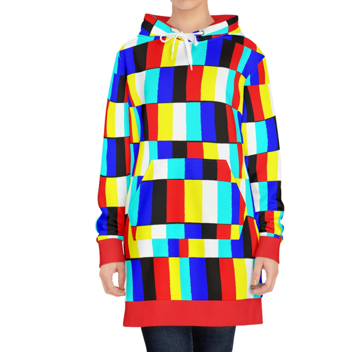 GLITCH Hoodie Dress