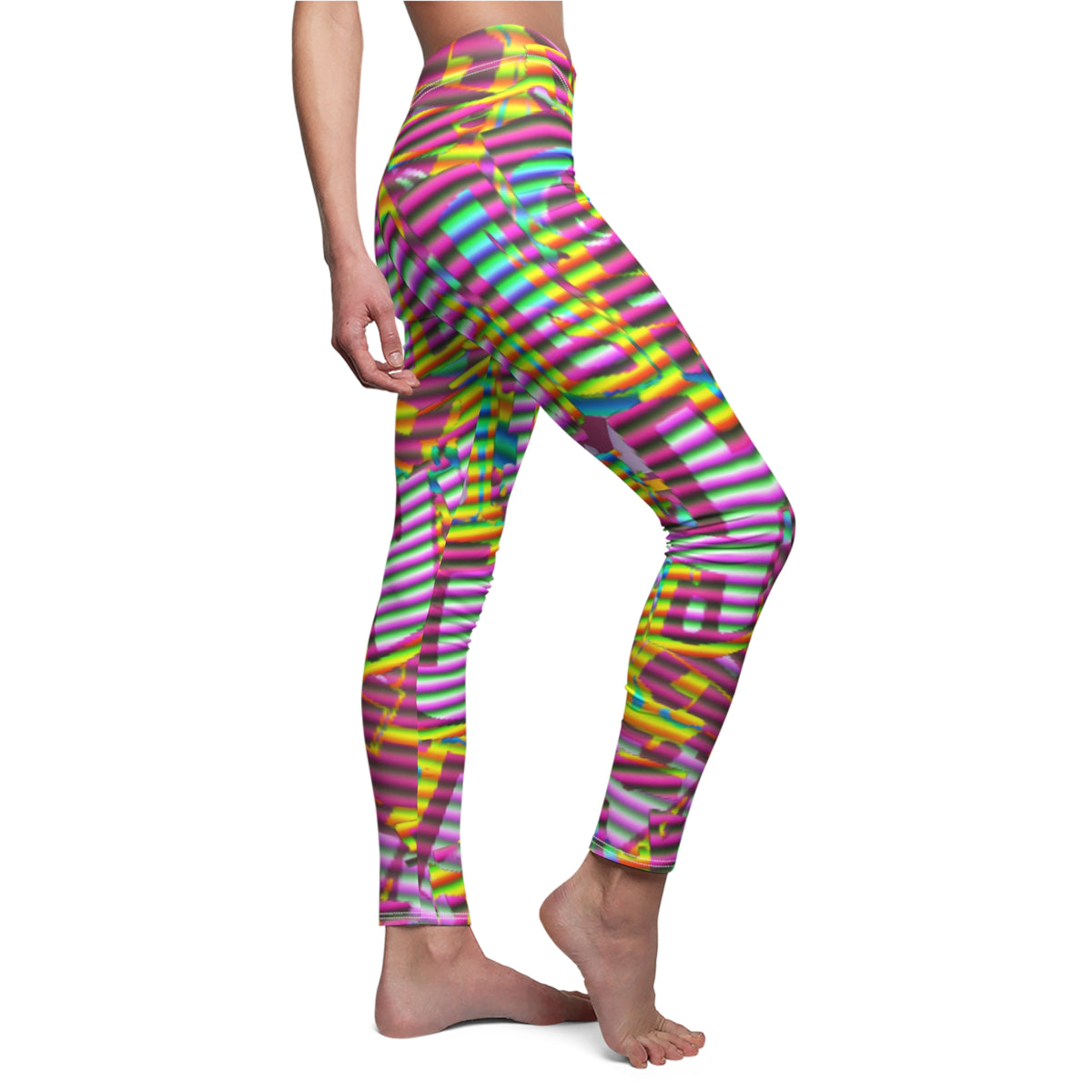 SPARKED yoga leggings ( no pockets, low waist)