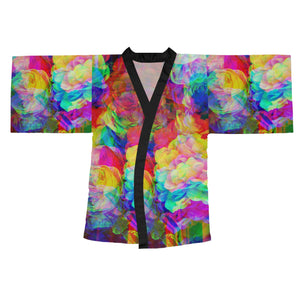 PRISM PETALS Belted Kaftan/Kimono
