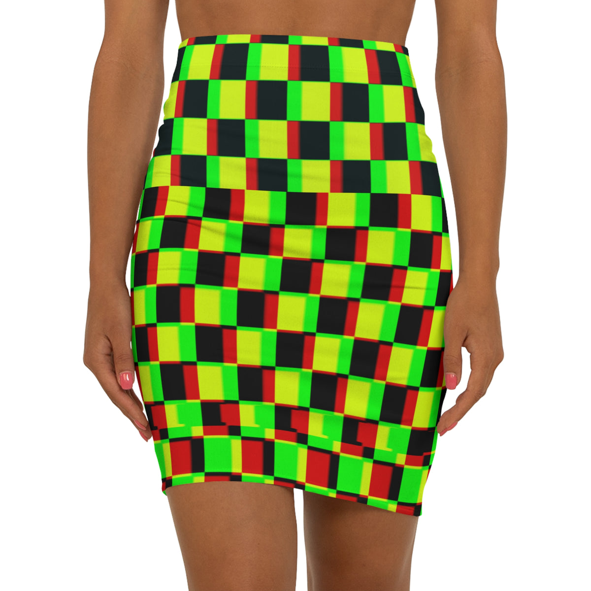 SPLITER Mini Skirt