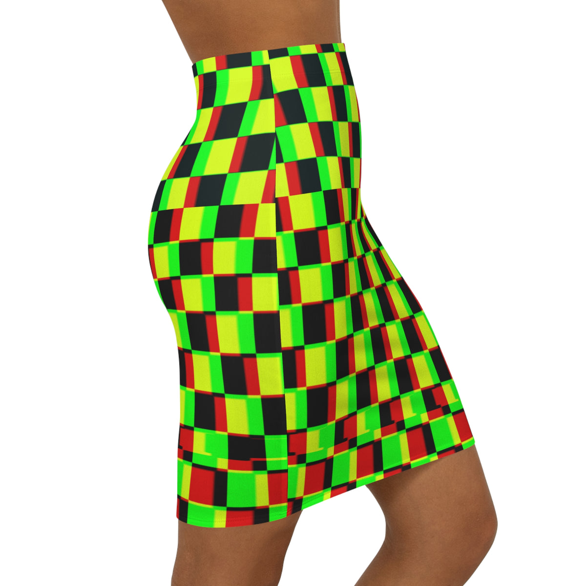 SPLITER Mini Skirt