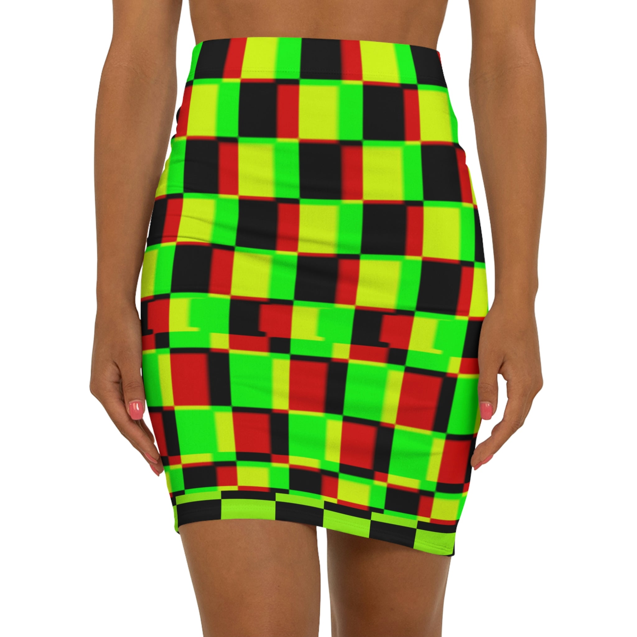 SPLINTER Mini Skirt