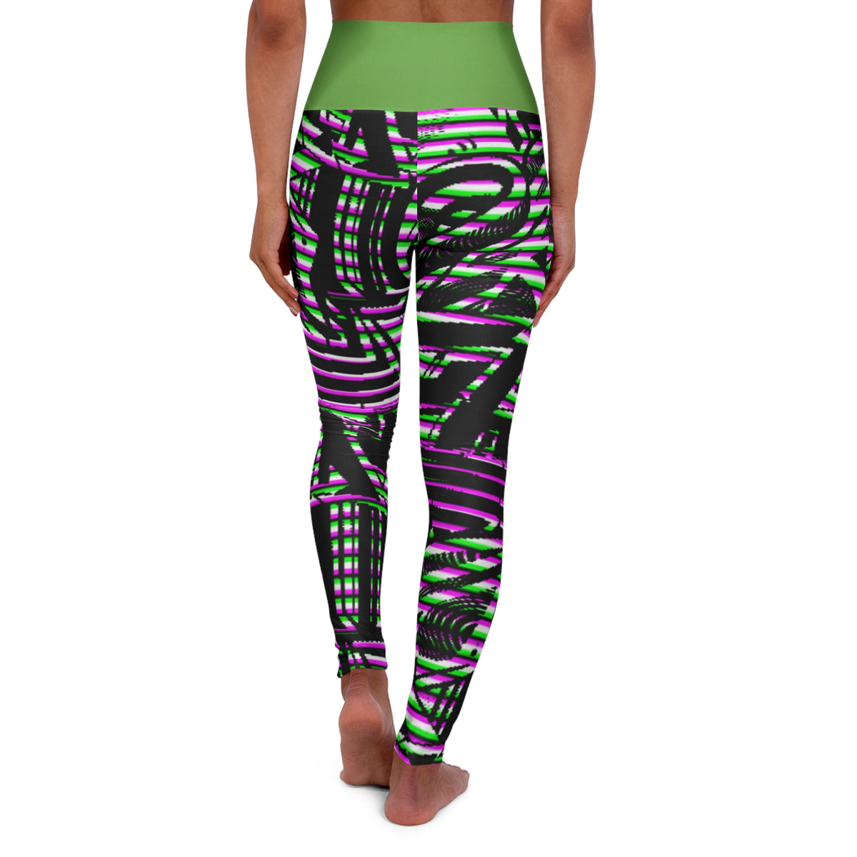 INKED PIXELS High Waisted Yoga Leggings