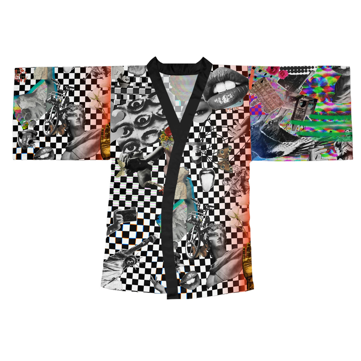 STRATIFIED belted Kaftan/Kimono