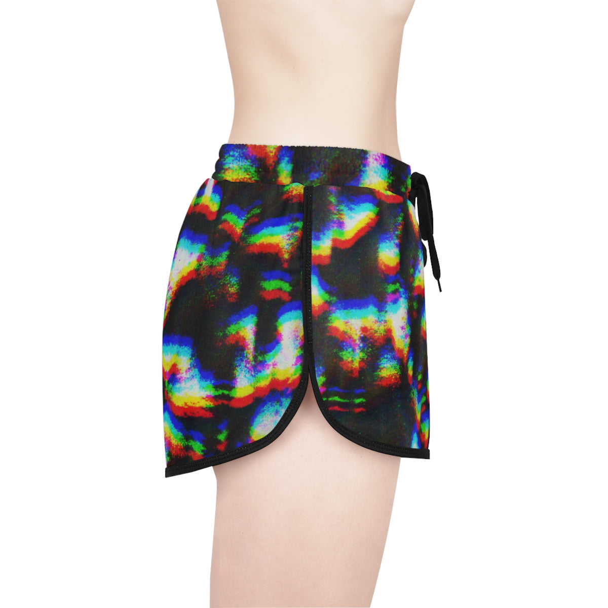Fractured  Relaxed fit Shorts